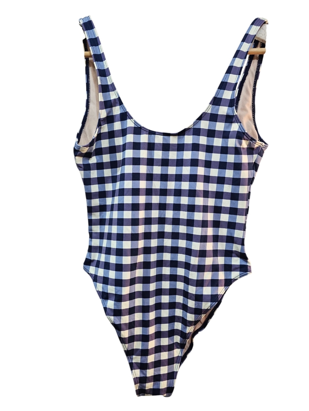 Dixperfect Malibu Retro 80s/90s Inspired High Cut Low Back One Piece Large NWOT